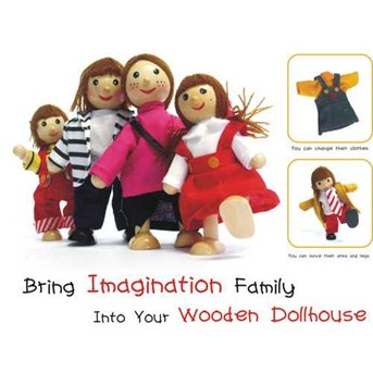 Doll Family - 4 pcs