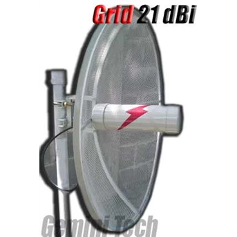 Antena WiFi Grid 21 dBi Frekuensi 2,4 - 2,5 ghz