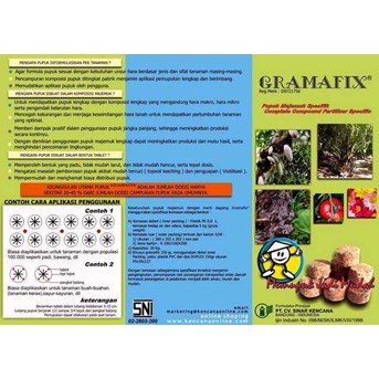 Pupuk Formula Gramafix® [ Specific Fertilizer ]