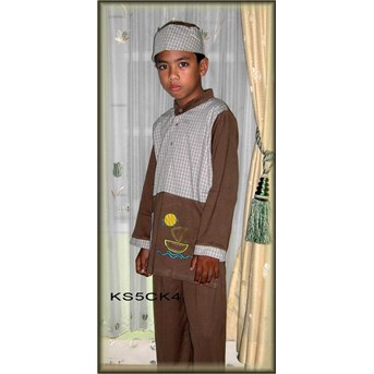 Koko Kaos Coklat Kotak MS5CK4
