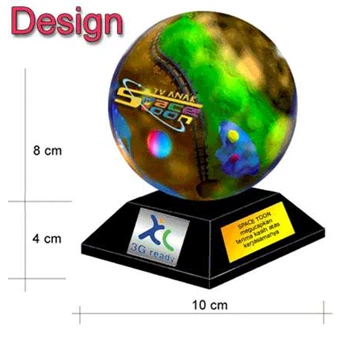 Plakat polyresin fiberglass - Planet SpaceToon