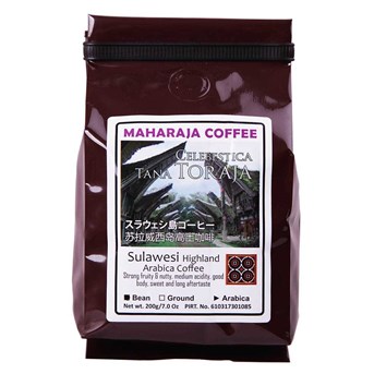 Celebestica Toraja Arabica Roasted coffee 200g
