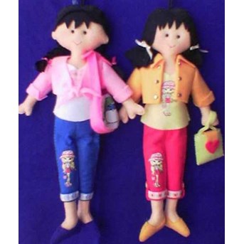 boneka tempel kaca