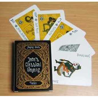 Playing Card Javas Classical Wayang