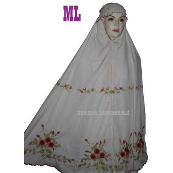 Mukena Bordir Mawar Lombok (ML)