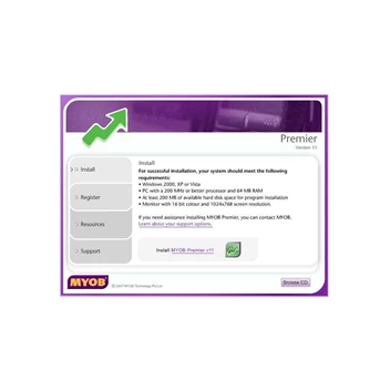 MYOB Premier 11