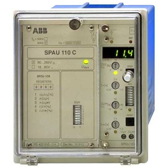 over voltage relay spau 110c & spau 140c abb