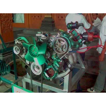ENGINE STAND TRAINER ALAT PERAGA OTOMOTIF CUTTING MESIN 4 TAK 4 SILINDER