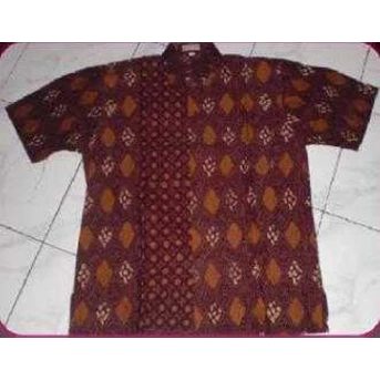 Kemeja Batik Pria Lengan Pendek
