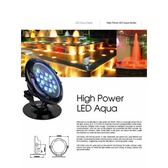 Lampu Kolam, Fountain LED