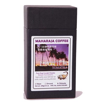 Wild Kopi Luwak Roasted Exotica Sumatra
