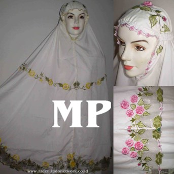 Mukena Bordir Mawar Pancasona (MP)