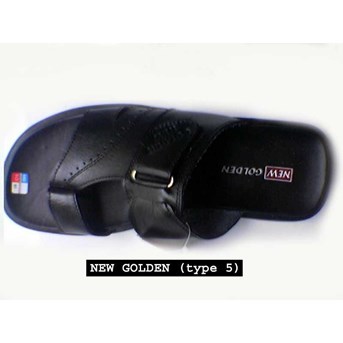 sandal kulit NEW GOLDEN