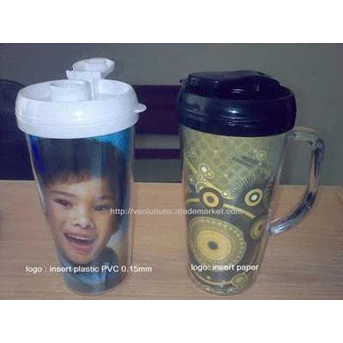 TUMBLER insert PLASTIc PVC