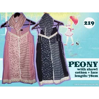 Peony Loose Mini Dress