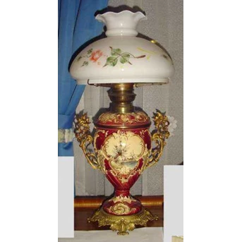 Lampu Minyak - lampu meja antik
