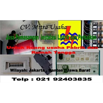 instalasi listrik & Perbaikan instalasi / Home electricity Services