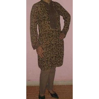 Blus muslim batik katun paris BK114
