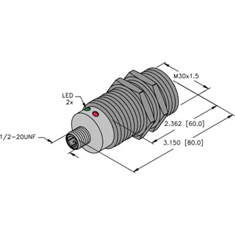 Turck Bi10-GT30-ADZ3X2-B3131/S34