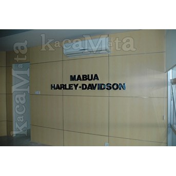 Back Drop lettering Stenless