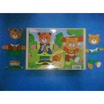 PUZZLE TEDDY BEAR