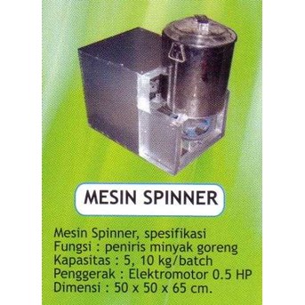 MESIN SPINNER / PENIRIS MINYAK GORENG