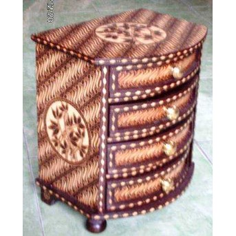 Drawing wood box
