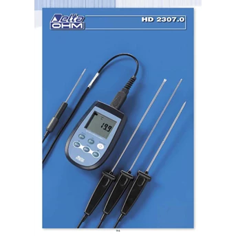 RTD THERMOMETERS HD2307.0SENSORS: Pt100, Pt1000