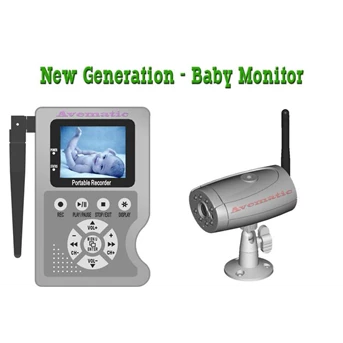 New Generation - Wireless Baby Monitor H.264 with Recorder 2GB