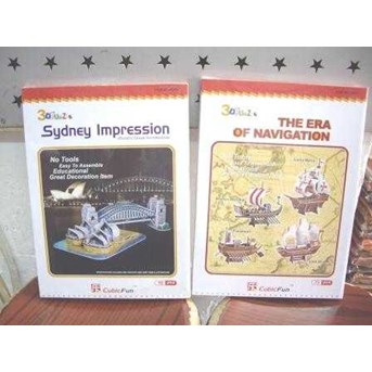 3D Puzzle Sydney & The Era of Navigation