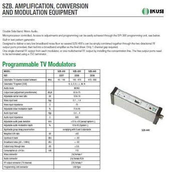 DSB AGILE MODULATOR IKUSI, SZB-440