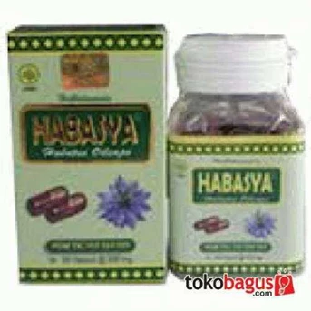 Habasya fit oil capsule isi 60 kapsul barokah food