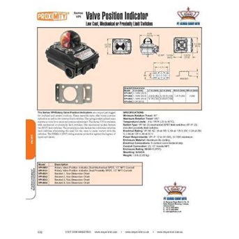PROXIMITY Valve Position Indicator