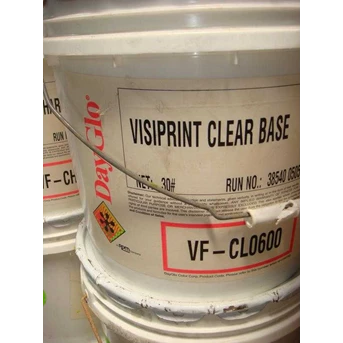 FLUORESCENT DAYGLO MADE IN USA VISIPRINT CLEARBASE