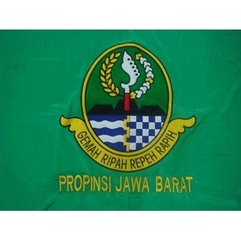 Bendera Bordir 150cm - Gemah Ripah