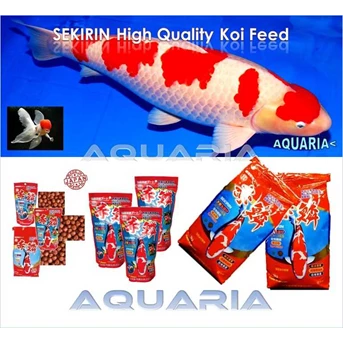 Pakan Ikan Koi dan Mas Koki SEKIRIN Koi and Goldfish Food from Japan