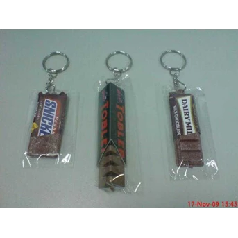 Gantungan Kunci Bentuk Coklat