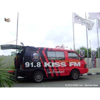 OB Van Radio KISS FM Banda Aceh