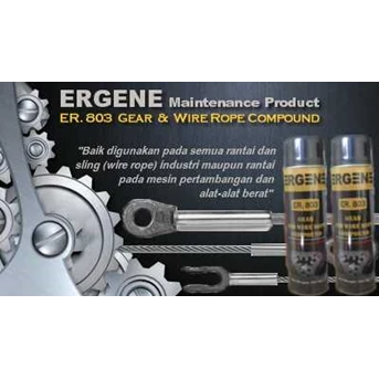 Gear and Wire Rope Lubricant - Pelumas Gigi Terbuka dan Sling Spray