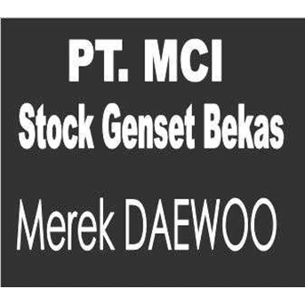 Genset Daewoo Bekas