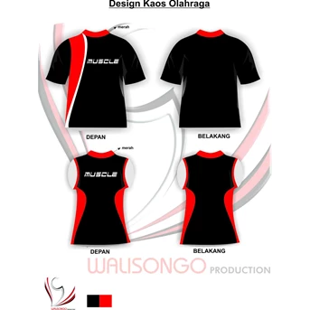 kaos olah raga