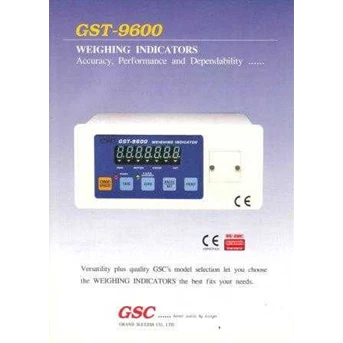 INDICATOR GSC - GST 9600, GST - 9602
