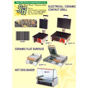 CONTACT GRILL & HOT DOG BAKER