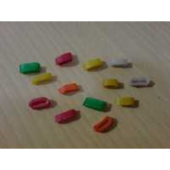 Kerupuk Mentah Cincin warna warni