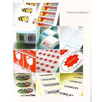 Sticker label untuk kemasan produksi