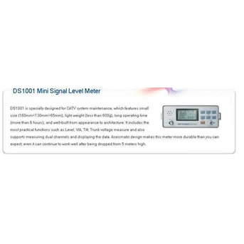 dB Meter Alat ukur signal MATV-CATV Merk DEVISER