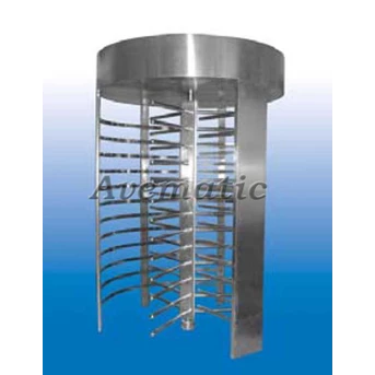 Full Height Turnstile One Way Acess with Hat