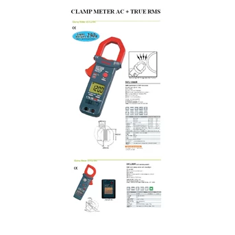 Clamp Meter AC plus True RMS