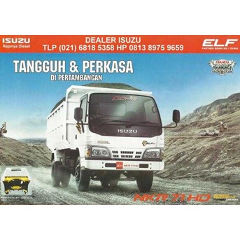 Isuzu Elf Nkr 71 HD Harimau 6 Roda