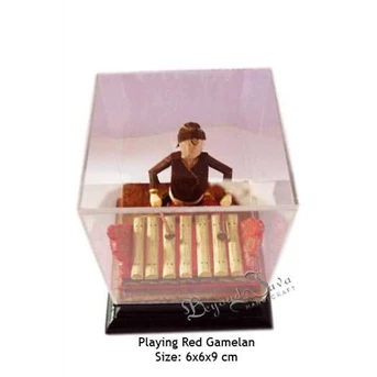 Playing Red Gamelan ( small souvenir) - above